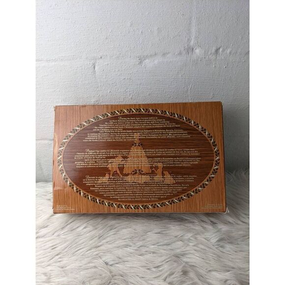 Christmas by Krebs Glass Ornaments Balls Red - Gold set of 12 Vintage Made in US - Picture 2 of 7